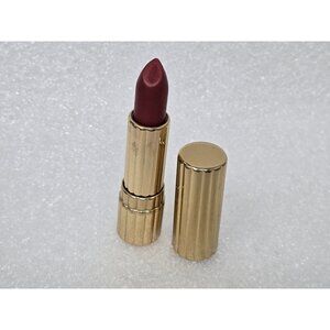 Estee Lauder All-Day Lipstick Classic Plum Rouge À Lèvres .13 Oz Gold Tube